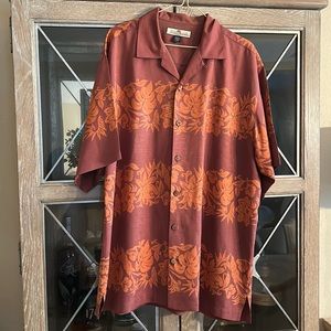 Tommy Bahama Hawaiian silk shirt men’s small
